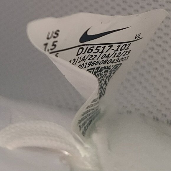 Nike Alpha Huarache NXT Baseball Cleats DJ6517-101 Size 7.5 White Black main image 5